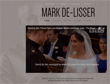 Tablet Screenshot of markdelisser.com